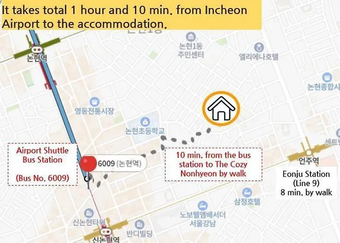 In The Heart Of Gangnam, 언주역, 신논현역, 성수, Coex,이태원 Apartment *